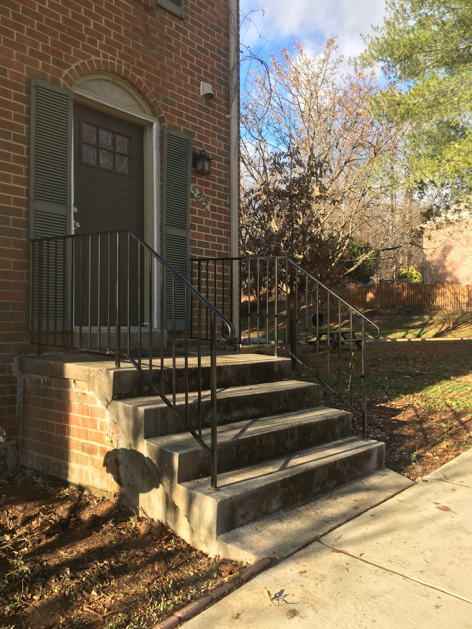 Call 240 921 7744 to schedule Iron Railings Installation Services in Potomac, Chevy Chase and Silverspring, MD.