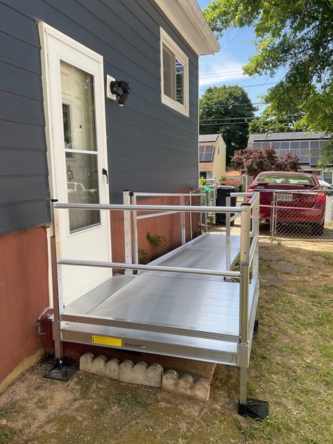 Call Grabwise at 240 921 7744 for best wheelchair ramp installation services near you in Bethesda, Rockville, and Potomac, MD