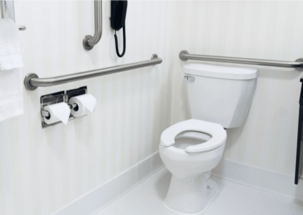 Call Grabwise at 240 921 7744 for professional installation of grab bars in Potomac, MD, Chevy Chase, MD, Kensington, MD and Silverspring, MD areas.