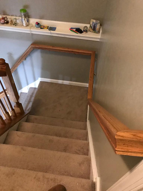 Call Grabwise in Rockville, MD at 2409217744 for professional  installation of Banister Stair Railings in Maryland and Washington DC.